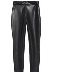 Nordstrom exclusive Leith faux leather leggings/pa